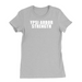 Womens Small Solid Athletic Grey Style_T-Shirt