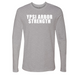 Mens Small Heather Gray Style_Long Sleeve