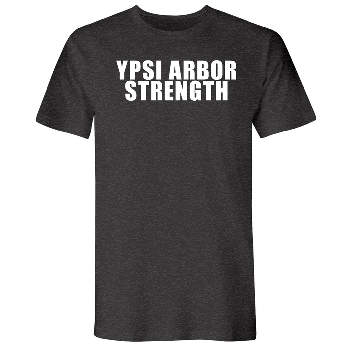 Mens Small Heather Heavy Metal Style_T-Shirt