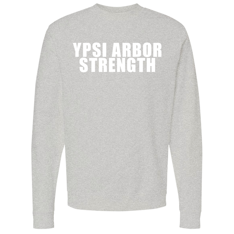 Mens Small Grey Heather Style_Sweatshirt