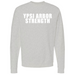 Mens Small Grey Heather Style_Sweatshirt