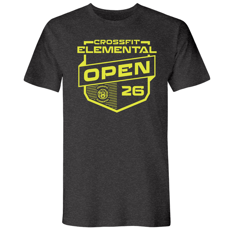 Mens Small Heather Heavy Metal Style_T-Shirt