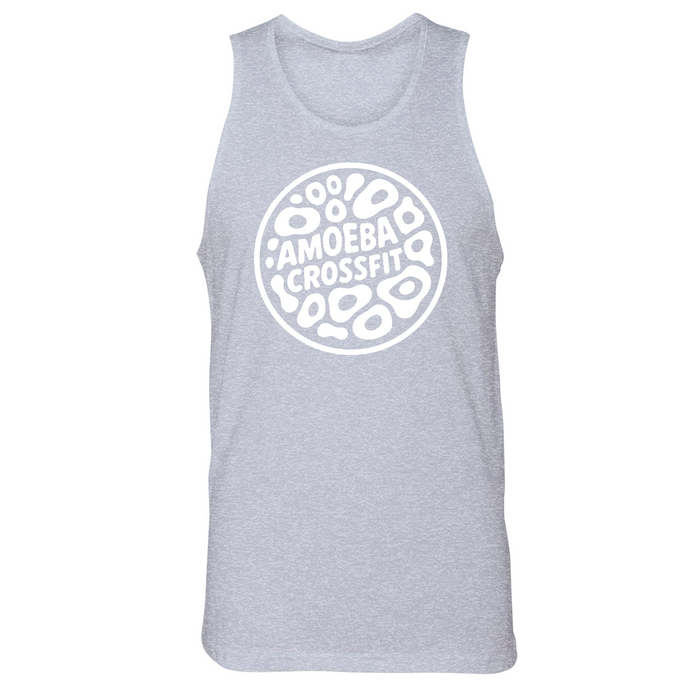 Mens Small Heather Gray Style_Tank Top