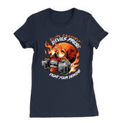 Womens Small Navy Style_T-Shirt