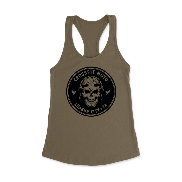 Womens X-Small Military Green Style_Tank Top