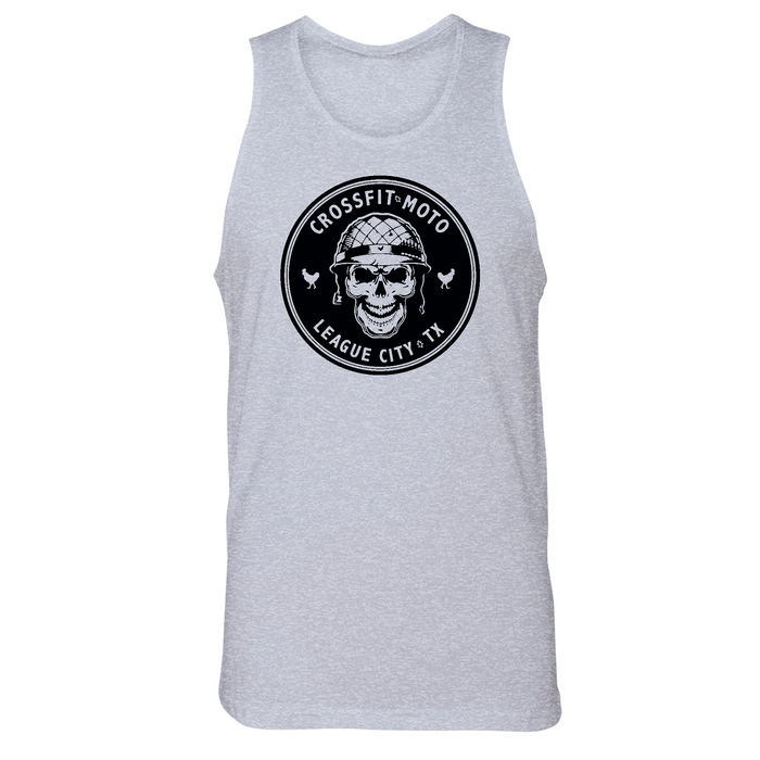 Mens Small Heather Gray Style_Tank Top