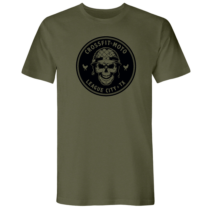 Mens Small Military Green Style_T-Shirt