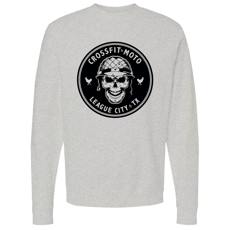 Mens Small Grey Heather Style_Sweatshirt
