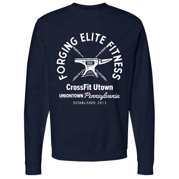 Mens Small Classic Navy Heather Style_Sweatshirt