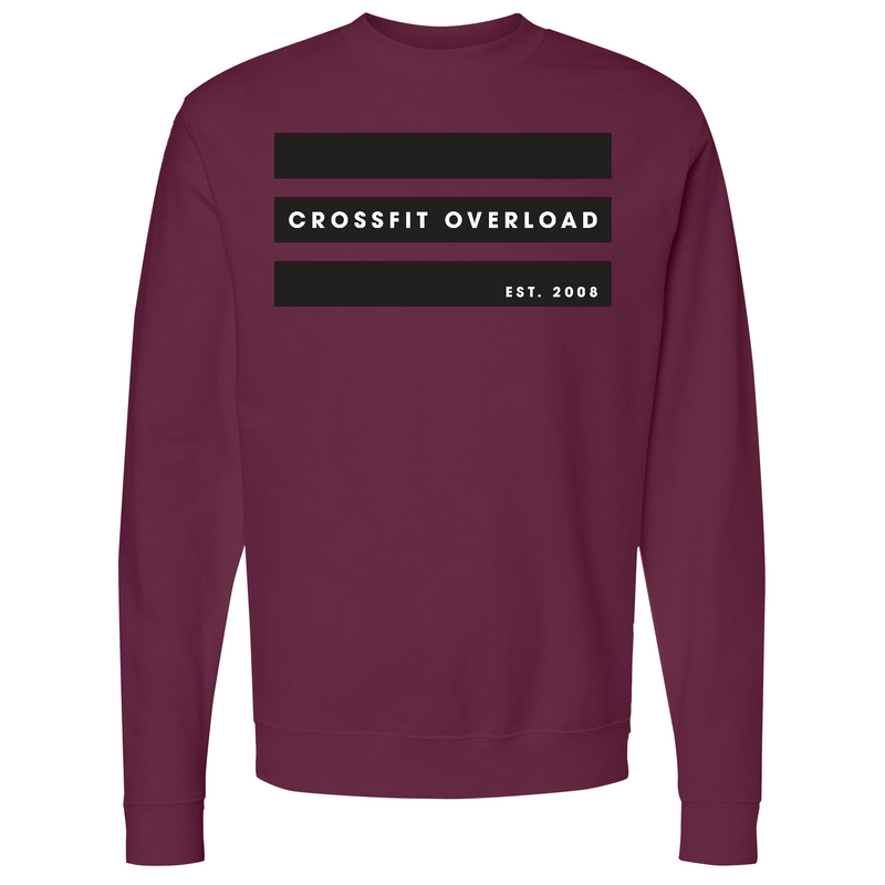Mens 2X-Large Maroon Style_Sweatshirt
