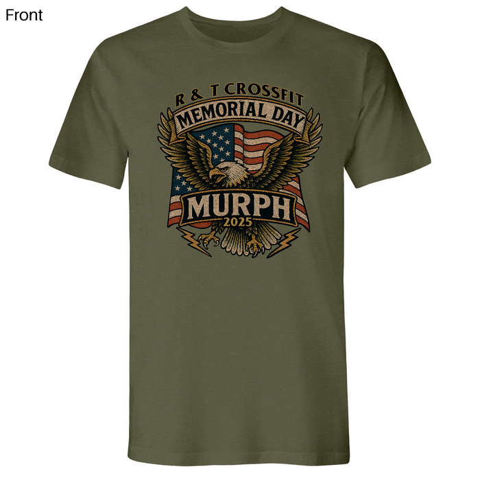 Mens Small Military Green Style_T-Shirt