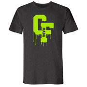 Mens Small Heather Heavy Metal Style_T-Shirt