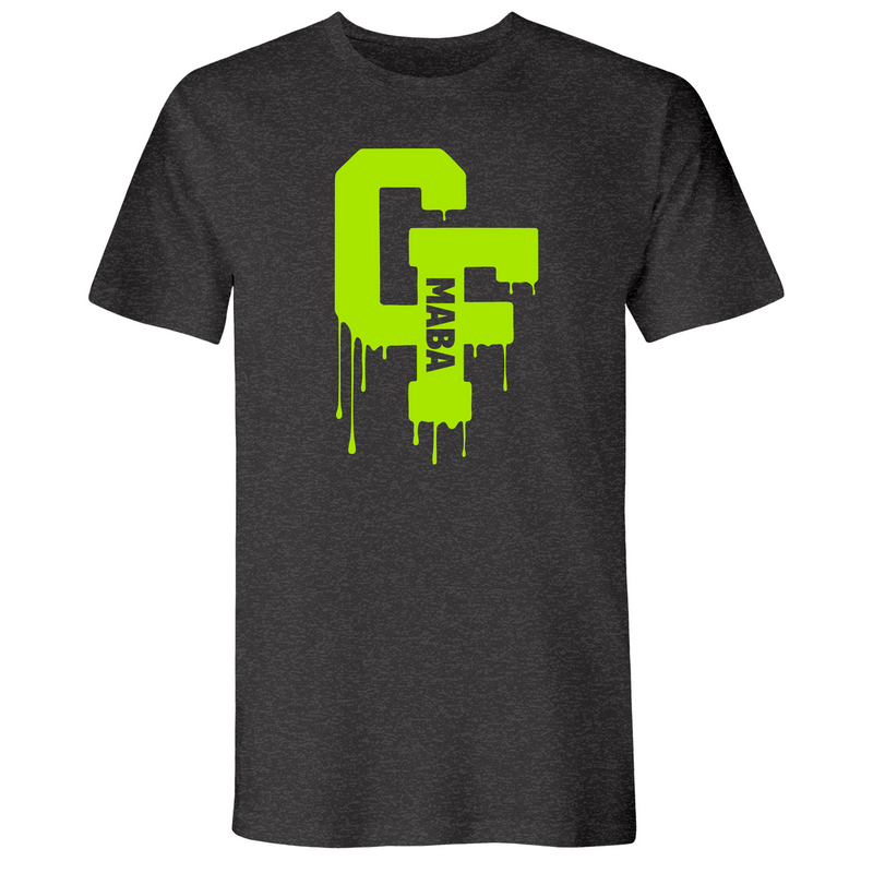 Mens Small Heather Heavy Metal Style_T-Shirt