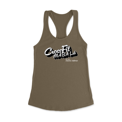 Womens X-Small Military Green Style_Tank Top