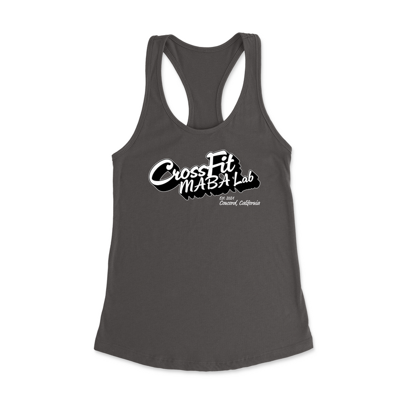 Womens X-Small Dark Grey Style_Tank Top