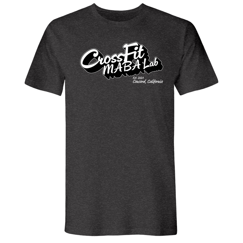 Mens Small Heather Heavy Metal Style_T-Shirt