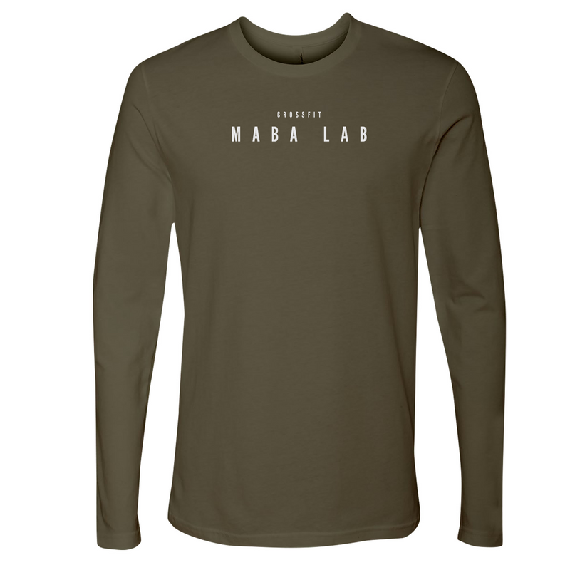 Mens Small Military Green Style_Long Sleeve
