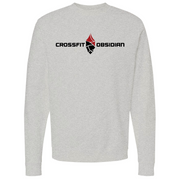 Mens Small Grey Heather Style_Sweatshirt