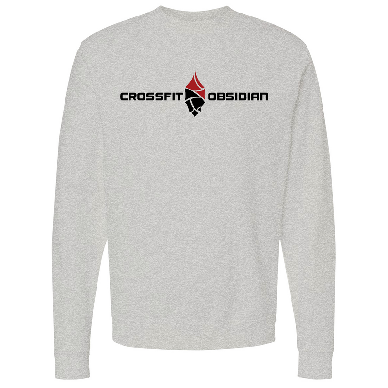 Mens Small Grey Heather Style_Sweatshirt