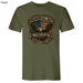 Mens Small Military Green Style_T-Shirt