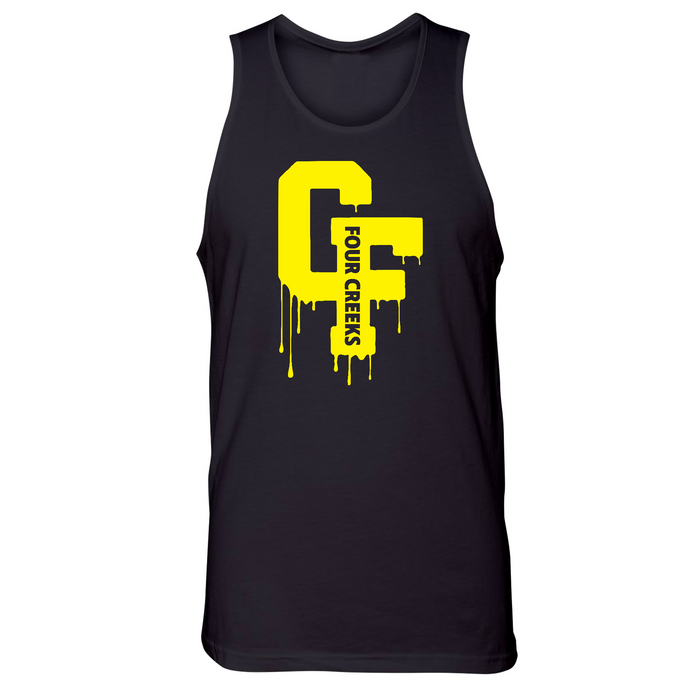 Mens Small Black Style_Tank Top