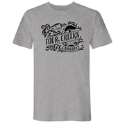 Mens Small Dark Heather Gray Style_T-Shirt