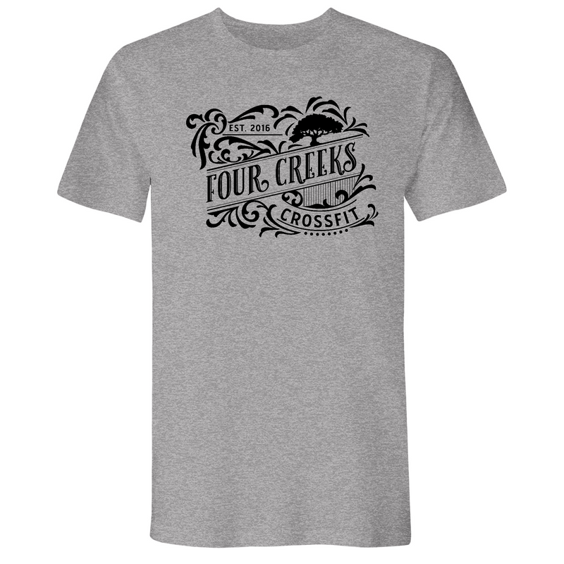 Mens Small Dark Heather Gray Style_T-Shirt