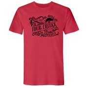 Mens Small Red Style_T-Shirt