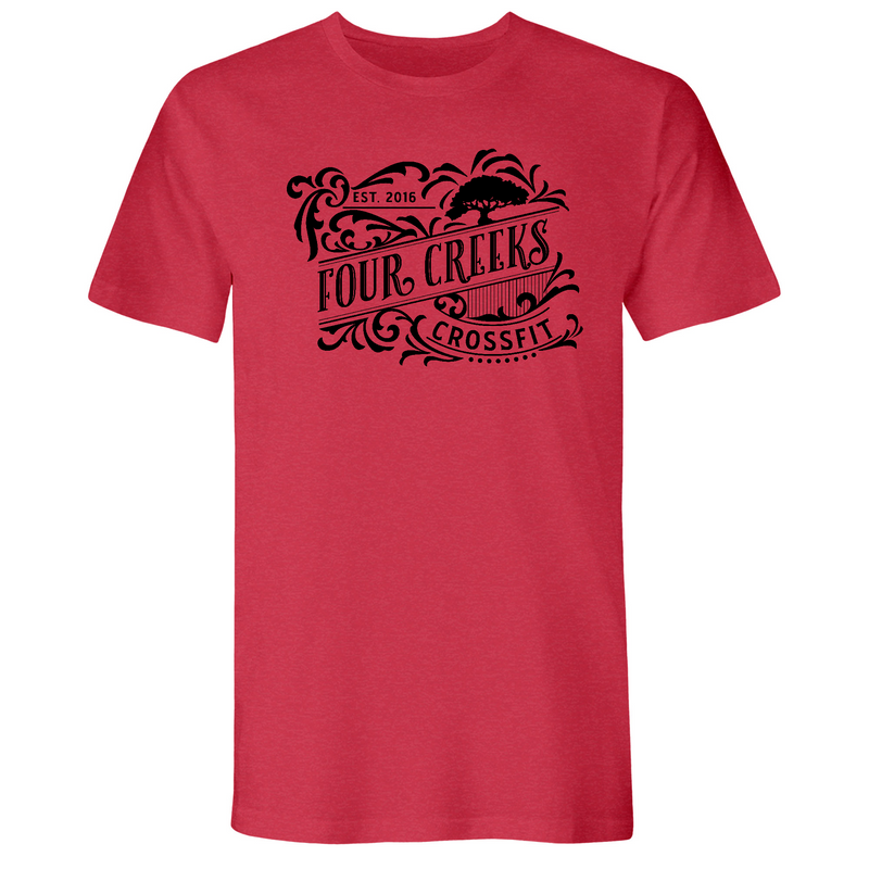 Mens Small Red Style_T-Shirt