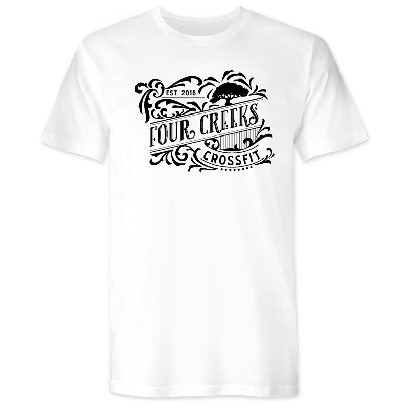 Mens Small White Style_T-Shirt