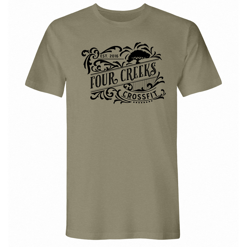 Mens Small Light Olive Style_T-Shirt