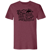 Mens Small Heather Maroon Style_T-Shirt