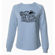 Womens Small Misty Blue Style_Sweatshirt