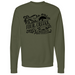 Mens Small Army Style_Sweatshirt