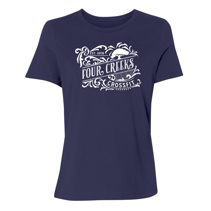 Womens Small Navy Style_T-Shirt