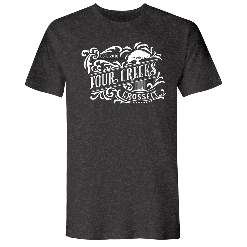 Mens Small Heather Heavy Metal Style_T-Shirt