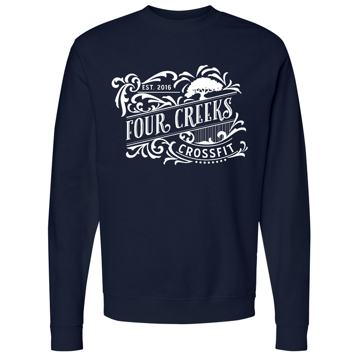 Mens Small Classic Navy Heather Style_Sweatshirt