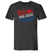Mens Small Heather Heavy Metal Style_T-Shirt