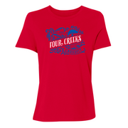 Womens Small Red Style_T-Shirt