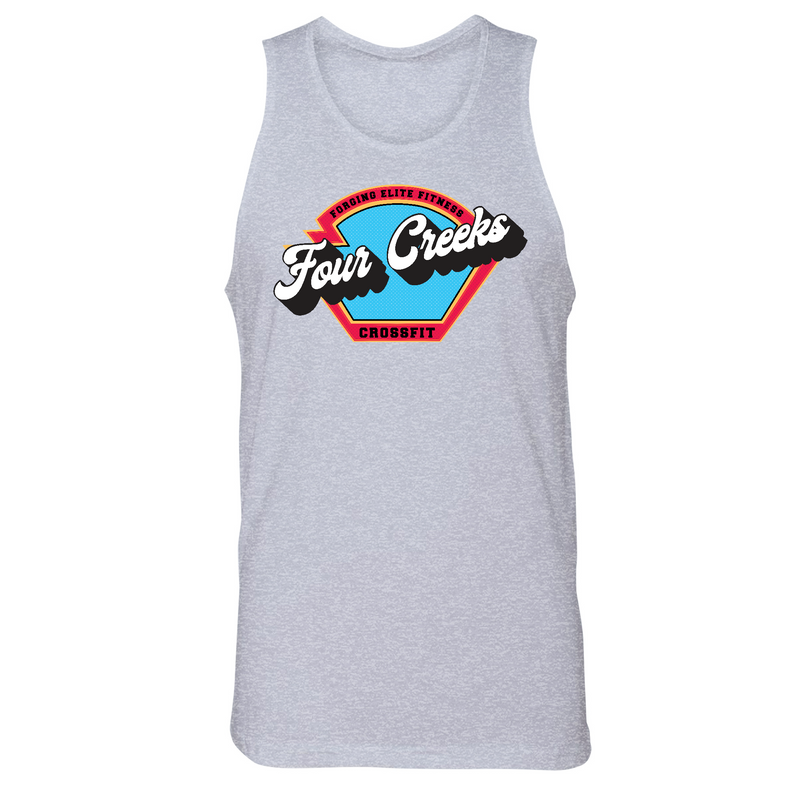 Mens Small Heather Gray Style_Tank Top