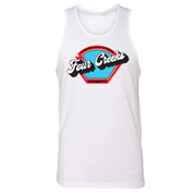 Mens Small White Style_Tank Top