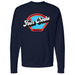 Mens Small Classic Navy Heather Style_Sweatshirt
