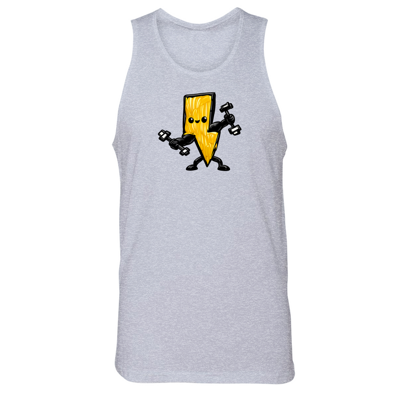 Mens Small Heather Gray Style_Tank Top