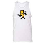 Mens Small White Style_Tank Top