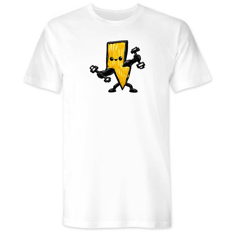 Mens Small White Style_T-Shirt