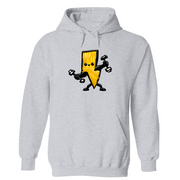 Mens Small Grey Heather Style_Hoodie
