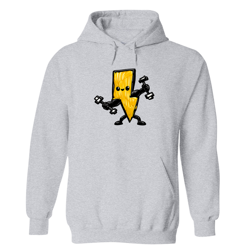 Mens Small Grey Heather Style_Hoodie