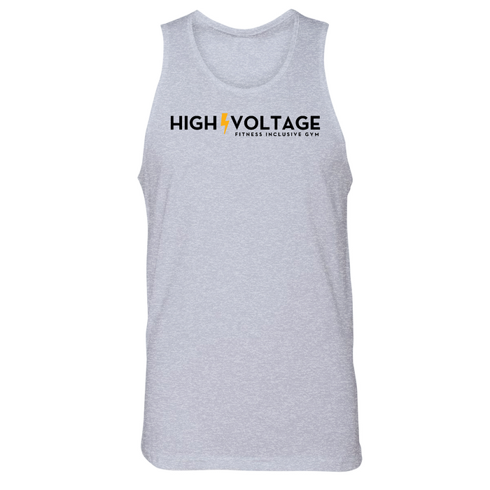 Mens Small Heather Gray Style_Tank Top