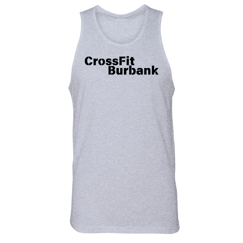 Mens Small Heather Gray Style_Tank Top