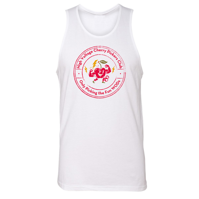 Mens Small White Style_Tank Top